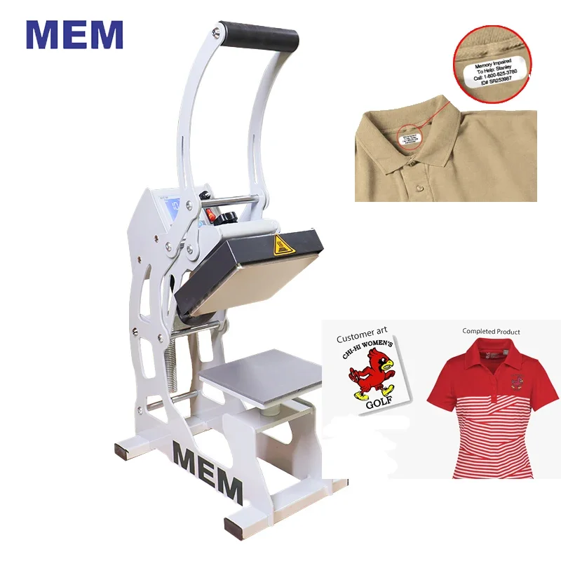 T 1515 Небольшой ручной термопресс для небольшой печатной части работы