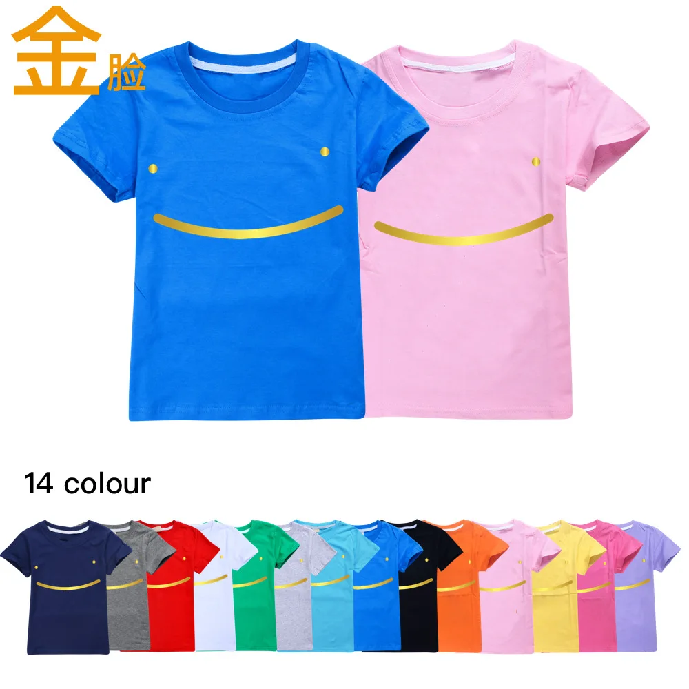 

3D Dreamwastaken Children T-shirt Cute Tops Kids Cartoon Tees Boys/girls T Shirt Funny Tshirt Clothes Dream Smp Cosplay Costume