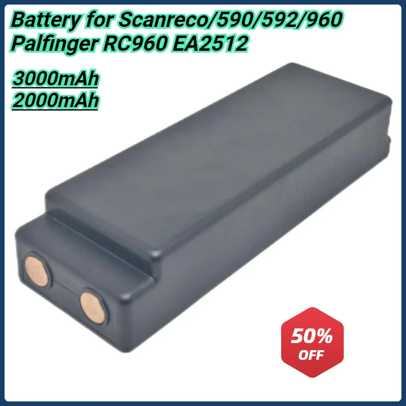 Аккумулятор 7.2В/3000 мАч/2000 мАч для пультов Scanreco/Palfinger