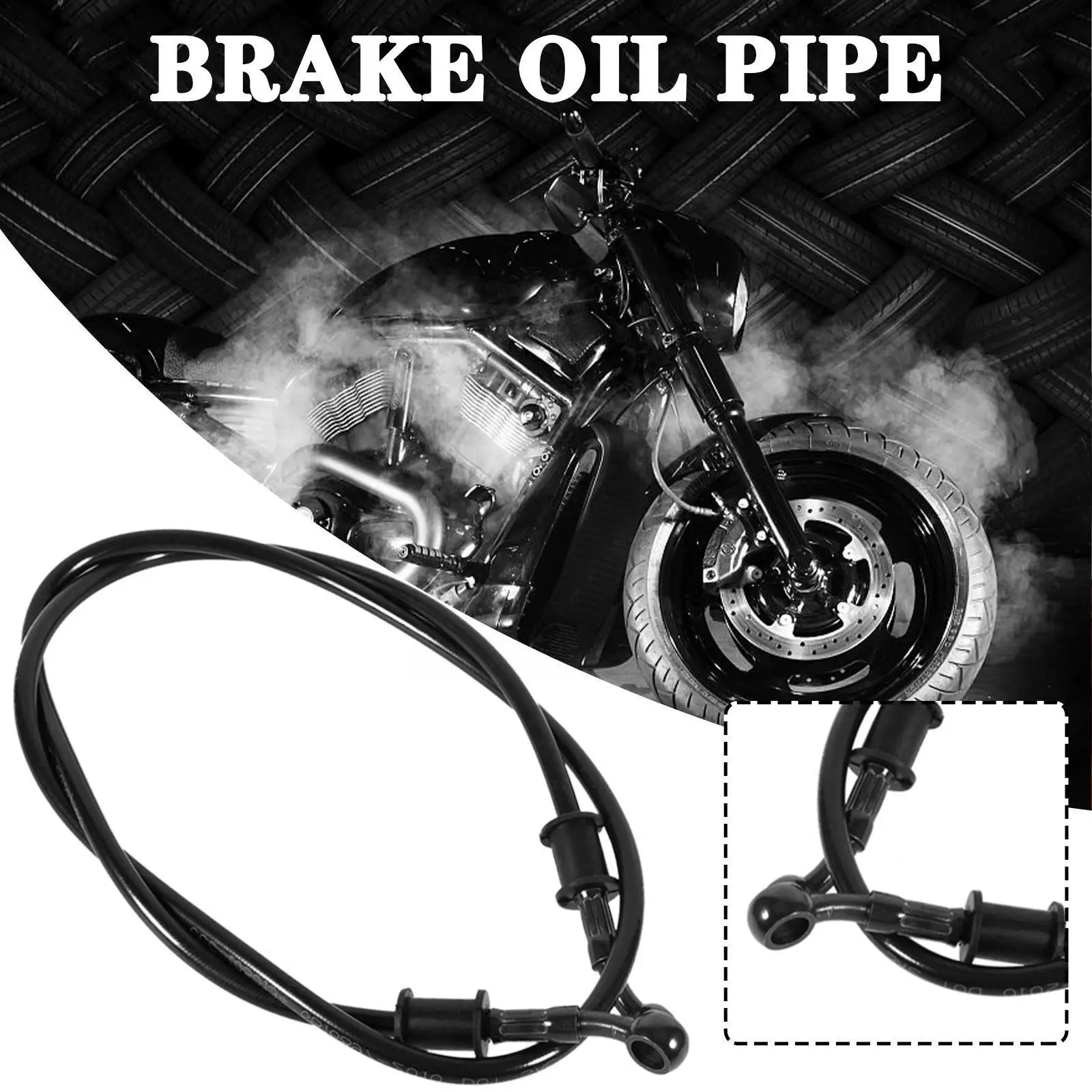 

1 шт. универсальная Тормозная Линия для мотоцикла, мотоцикла, грязевой шланг, гидравлическая муфта, велосипедная оплетка, усиленная масляна...