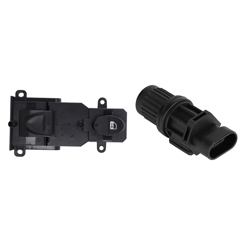 

2 Pcs Car Accessories: 1 Pcs Manual Transmission Speed Sensor & 1 Pcs Power Window Single Switch