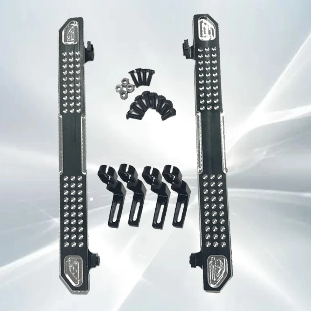 

TRX4 T4 Pedal Metal Upgrade Parts Metal Side Pedal 2pcs for 1/10 RC Traxxas TRX-4 Crawler