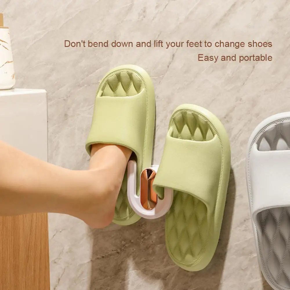 

Wall-mounted Shoe Organizer Household Bathroom Slipper Shelf Wall Mounted Multi-purpose Shoes Hanger Wholesale 2023 New Bathroom