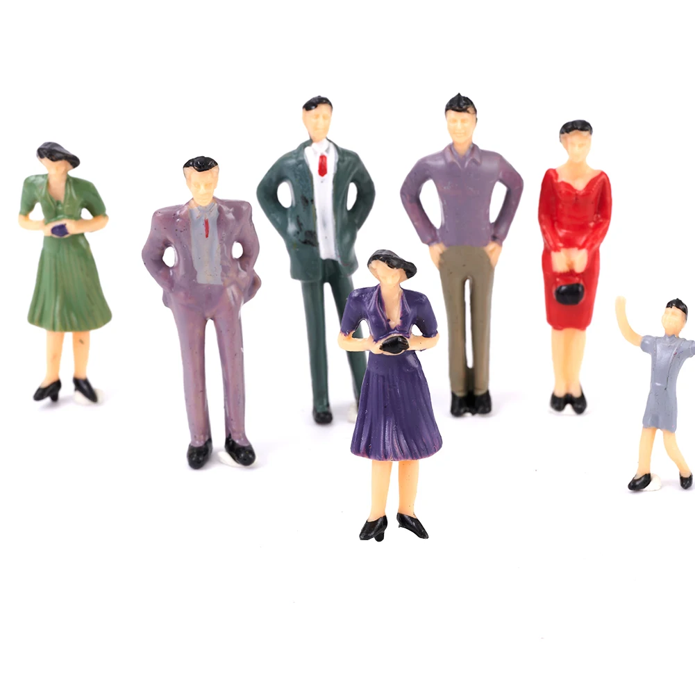 

Figures Model People People Plastic 1 Gauge Scale Plastic Sitting Standing 1:32 50Pcs Figures Outdoor Landscape