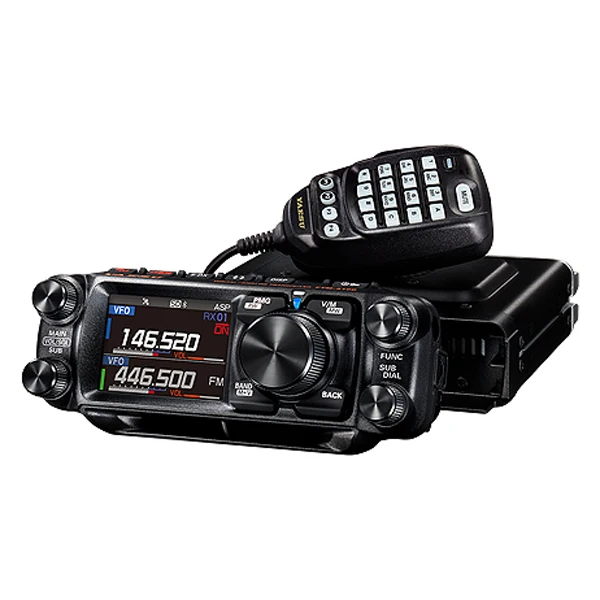 Фото Радиостанция YAESU FTM-510DR/DE C4FM, цифровая/аналоговая, двухдиапазонная (VHF/UHF), мобильная, 50 Вт, высокая мощность, автомобильная, рация, большая дальность действия №3