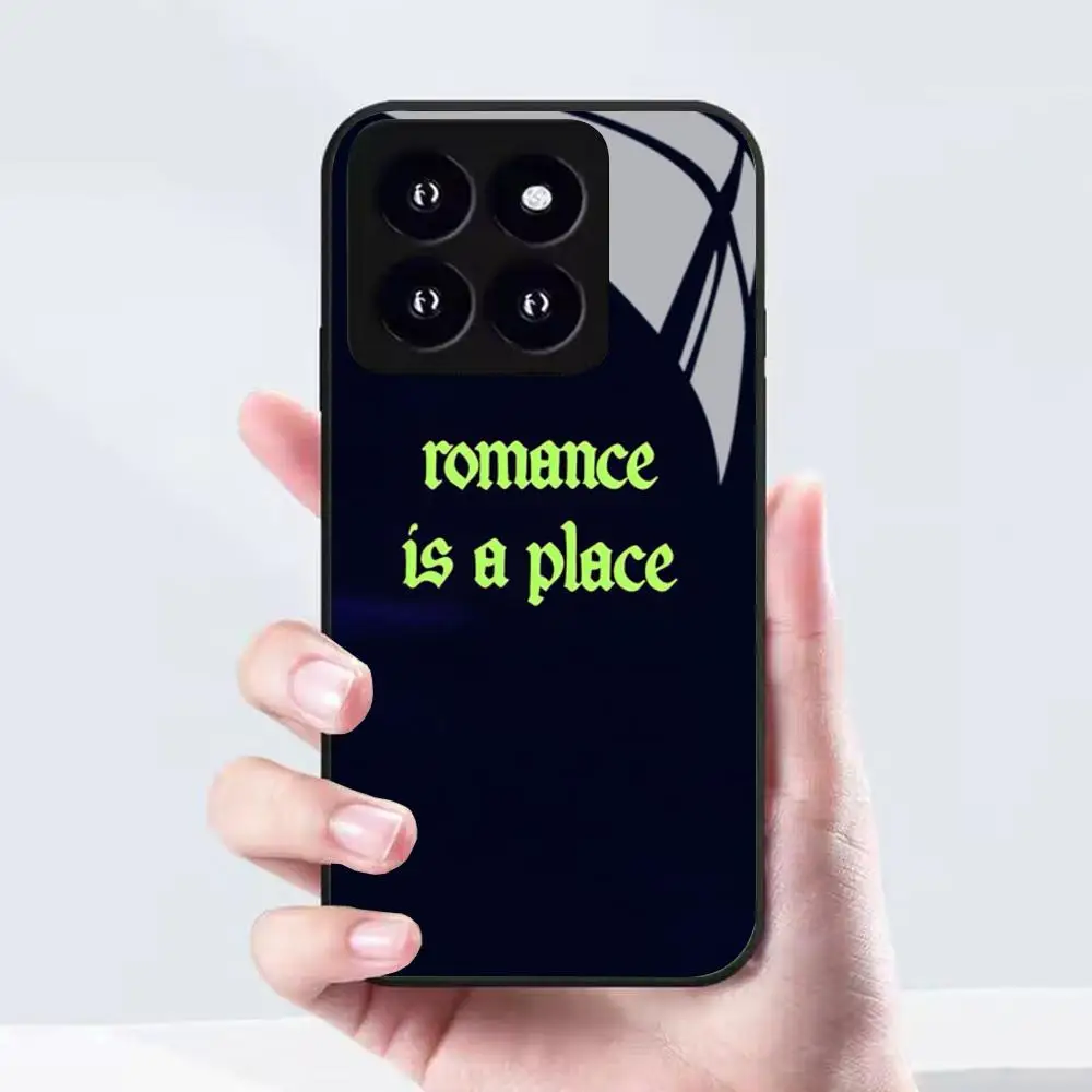 Фото Чехол для телефона Fontaines-DC R-romance для Xiaomi 17 15 14 13 12 Mi 11 X T Ultra Pro Lite 5G, черный стеклянный чехол №5