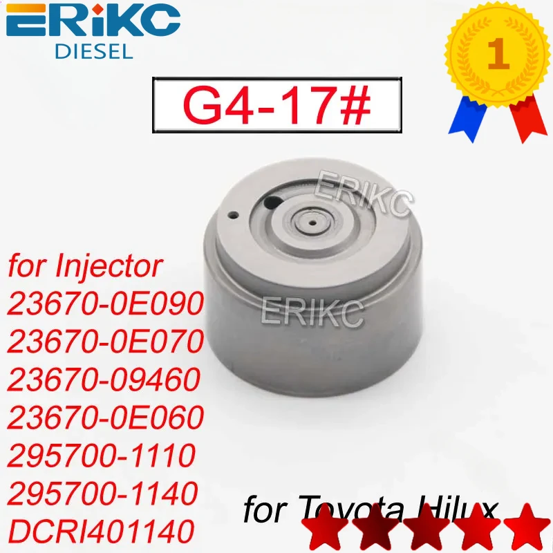 Г4-17 # Пластина регулирующего клапана форсунки дизельного топлива G4 295700 -1110 23670-0E090