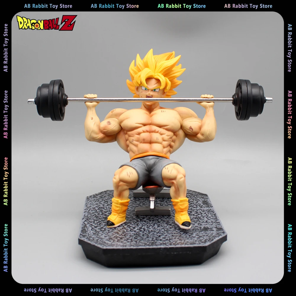 

Dragon Ball Figure Muscle Son Goku Anime Figures Super Saiyan Goku 15cm GK Figurine PVC Statue Model Doll Collectible Toy Gifts