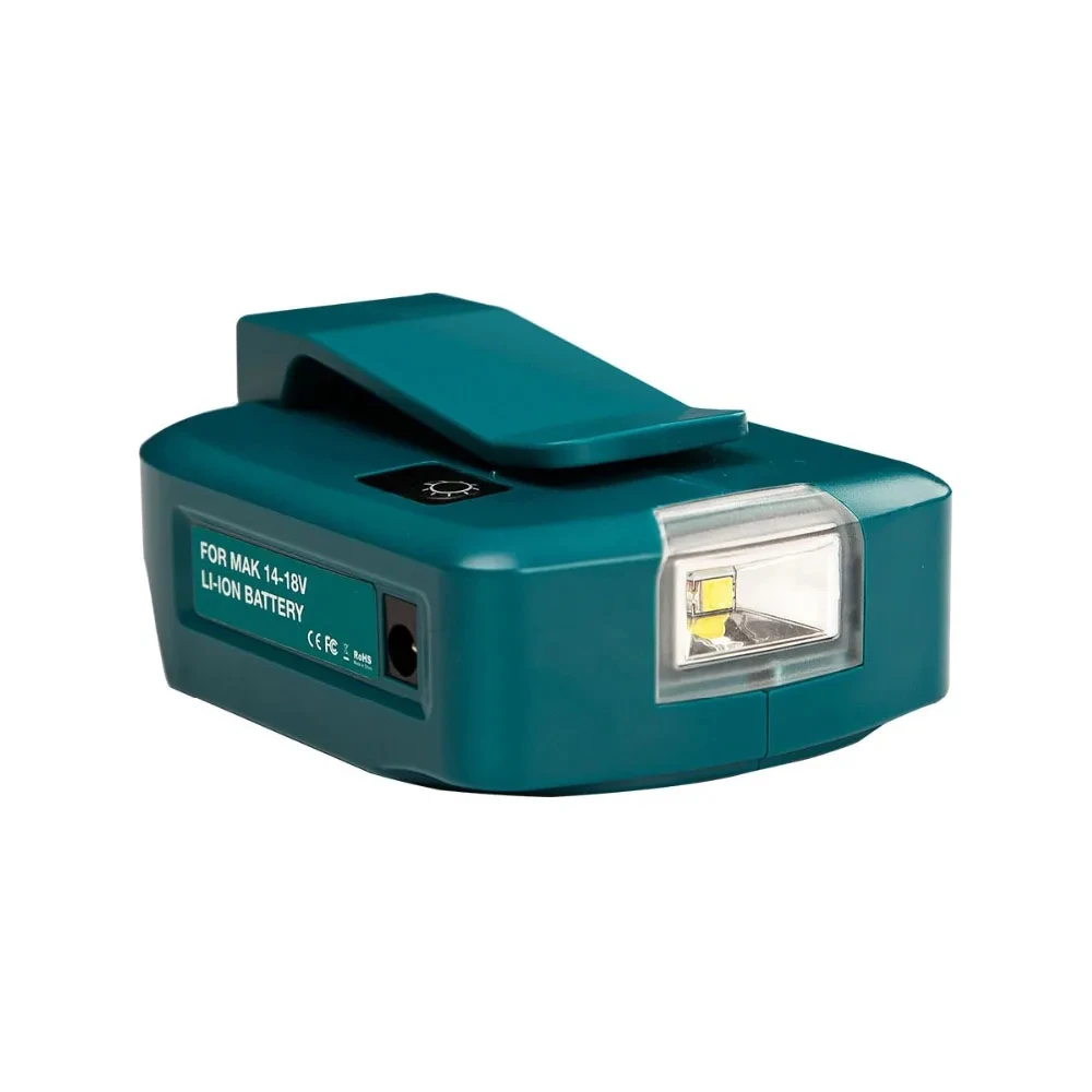 

Лампа DAWUPINE USB адаптер светодиодного освещения для аккумуляторов Makita BL1430 BL1830 BL1860