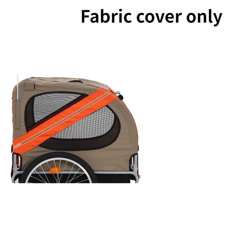 The Fabric Cover of Pet Bike Trailer Pulling Carts(Cover only，without trailer)