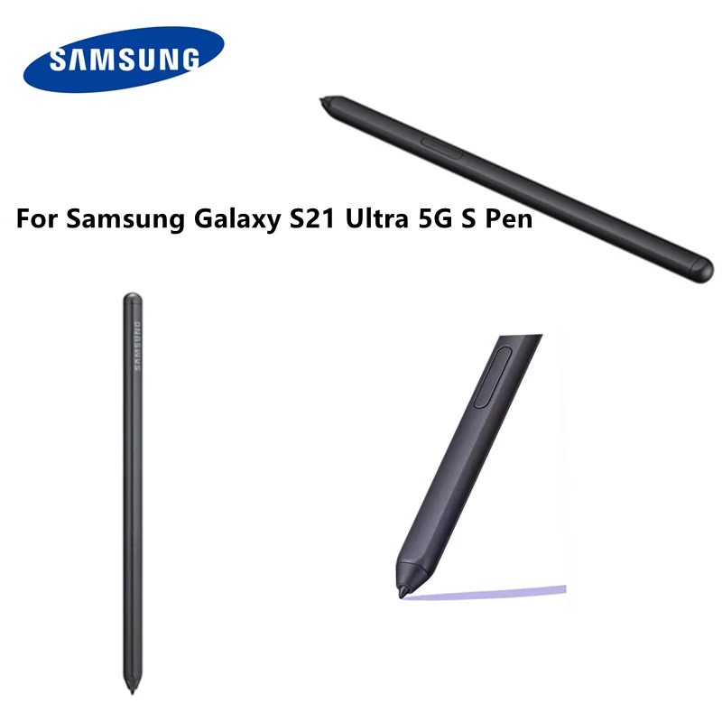 

100% оригинальный Samsung Φ для Samsung Galaxy S21 Ultra S-PEN S ручка оригинальная Φ стилус черная Совершенно новая