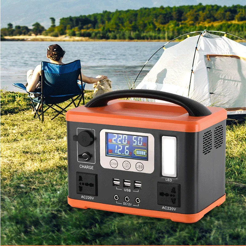 

300W 600W 900W Power Supply Station 90000mAh Solar Generator Portable Inverter DC 12V AC 220V For Outdoor Camping With Charger