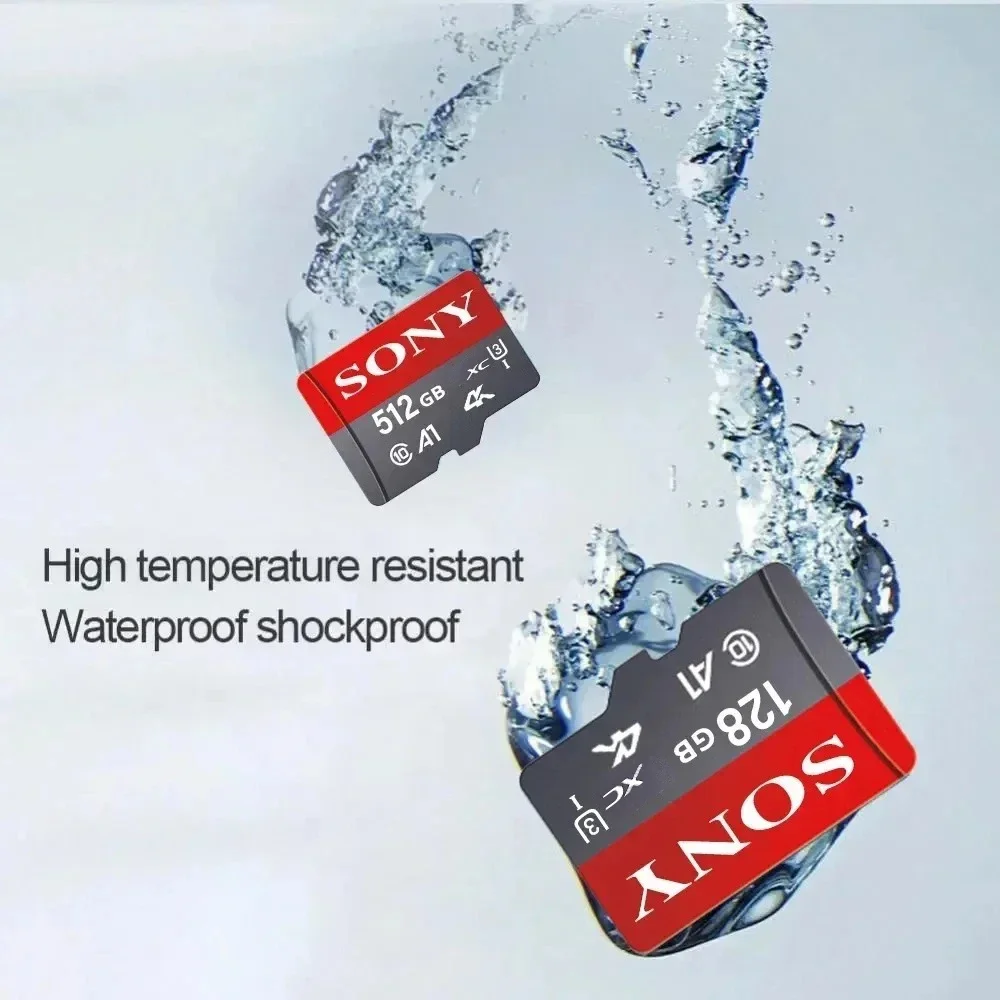 Фото Оригинальная карта памяти Sony 1TB 512GB 256GB 128GB 64GB A2 V60 Micro SD, высокоскоростная SD/TF карта для телефонов Xiaomi и камер. №5