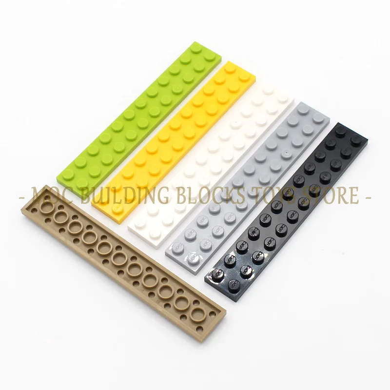 20 шт./упаковка детали MOC 2445 пластина 2x12 строительные блоки кирпичи Классический