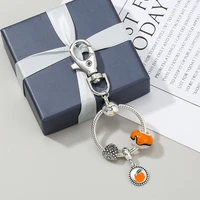 special offer 26 keysnew fine bag keychains brand pendants for men womendiy fine pineapple orange pendant keychains