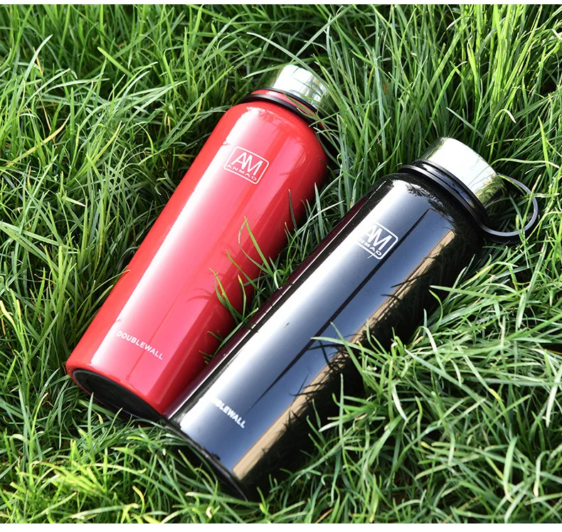 Бутылка из нержавеющей стали 304 с портативной ручкой 650 мл 800 |