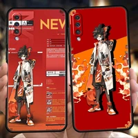 anime aak arknights phone case for samsung galaxy a53 a73 a33 a22 a13 a12 5g a02 a03 a70 a50 a10 a20 a30 silicon tpu cover shell