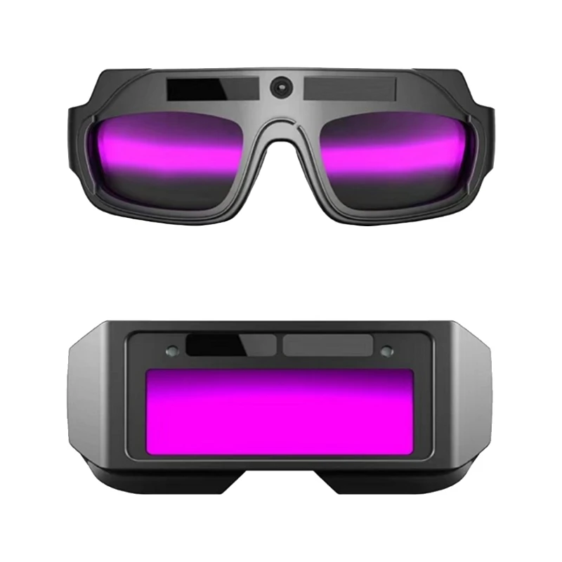 

Safety LCD Welding Goggles with Solar Power and Adjustable Shade for TIG MIG