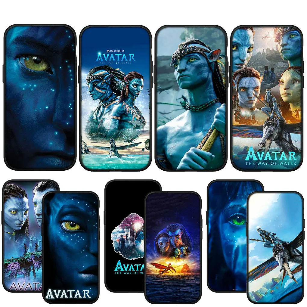 Мягкий чехол для телефона Avatar The Way of Water TV Apple iPhone 16 15 14 13 12 11 Pro Max 6 6s Plus + SE 16+ Case