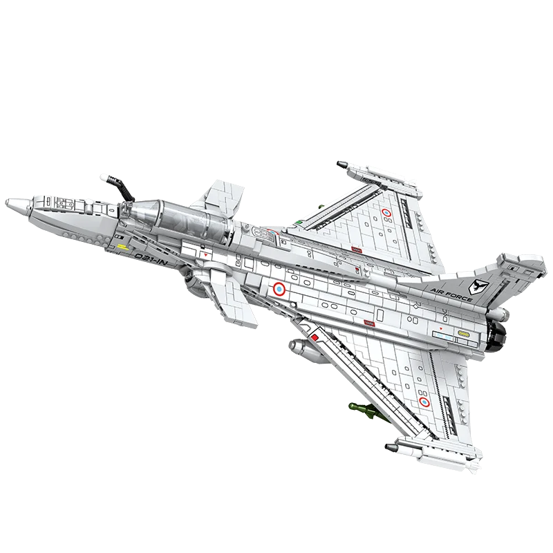 Набор строительных игрушек для самолета WW2 2099 шт. французский истребитель Rafale Jet
