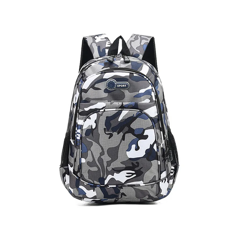 2023 New Backpack Waterproof Oxford Cloth Backpack Junior High School Students Large Capacity Light Kids School Bags School Bags