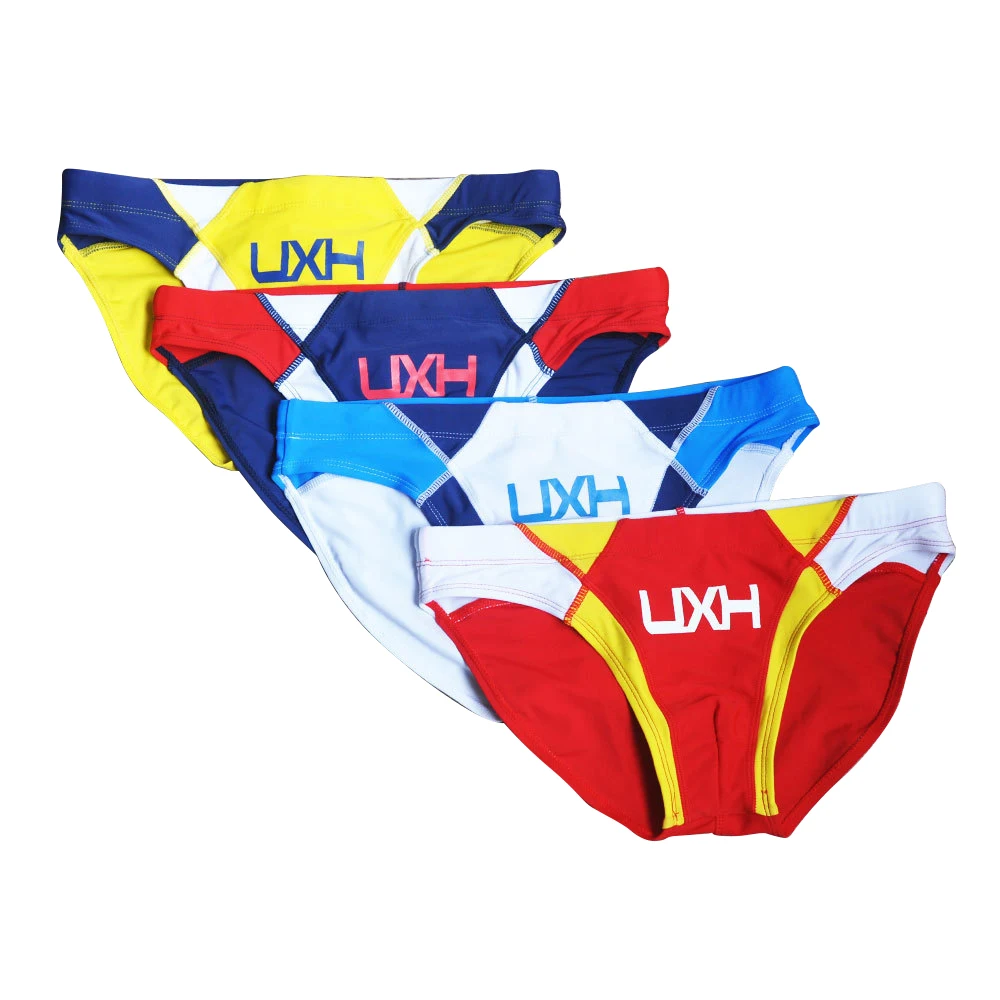 

New Japanese Style Color Matching Swimsuit Men's Beach Sports Swimming Trunks Sexy Bikini Swimsuit Hot Spring Swimming Trunks