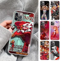 anime evangelions asuka phone case for apple iphone 11 13 12 pro xs max xr x 7 8 6 6s plus mini 5 5s se soft back shell cover co