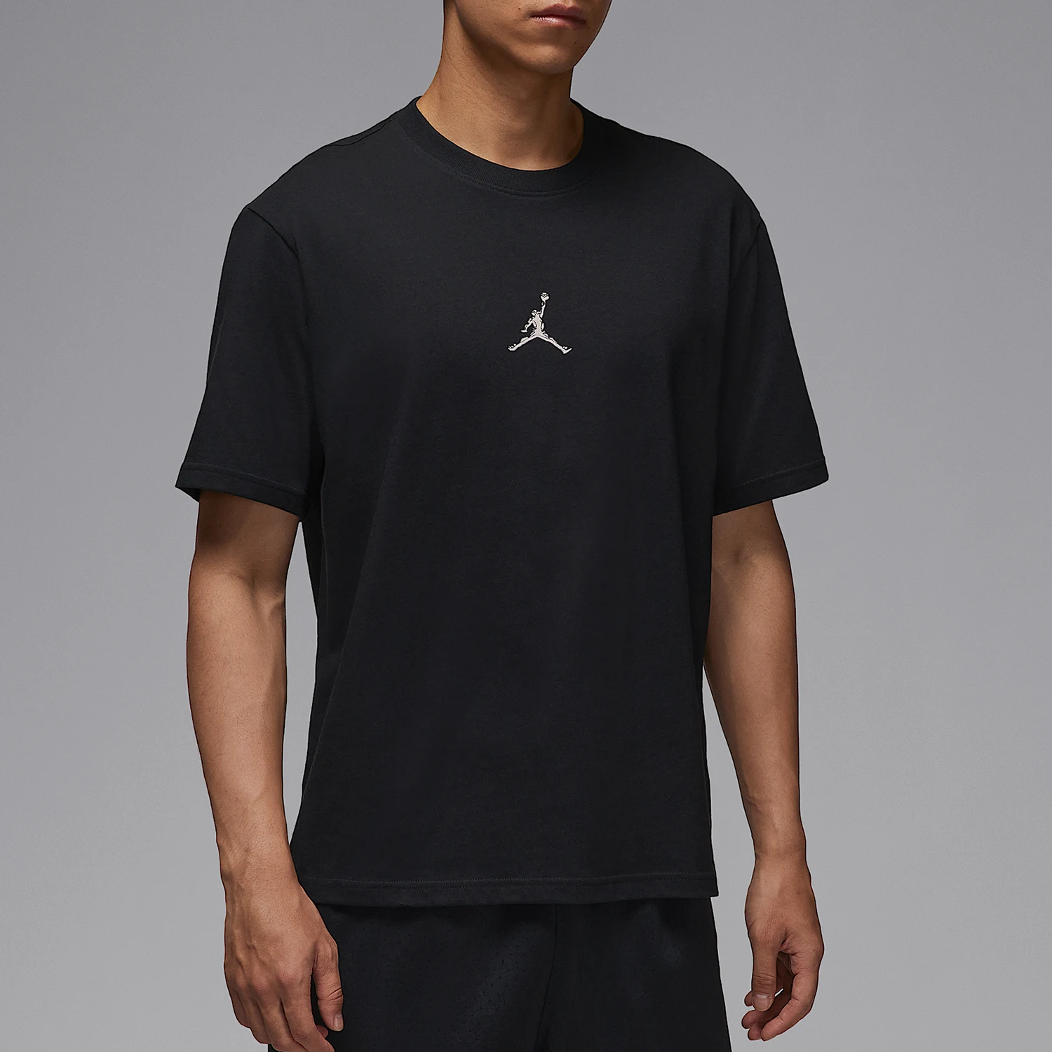Фото Оригинальная мужская спортивная футболка Nike Jordan Sport Dri FIT с коротким рукавом HQ8971-010 №1