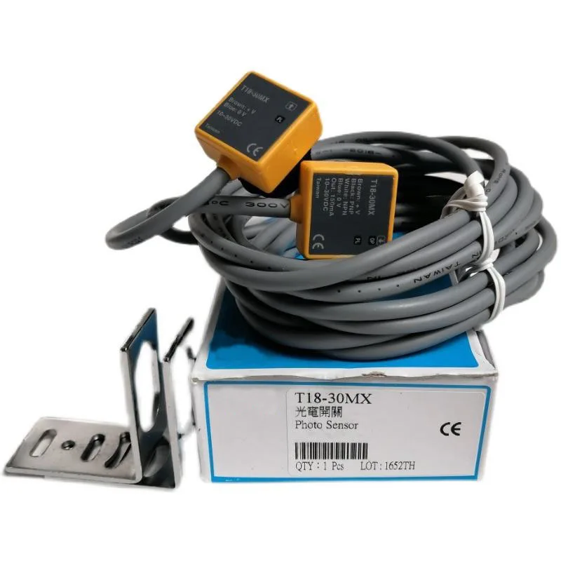 Новый оригинальный фотоэлектрический переключатель с ультракоротким трубчатым датчиком флэш M18