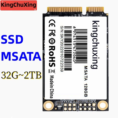 SSD-накопитель Kingchuxing, SATA, mSATA, 64 ГБ, 128 ГБ, 256 ГБ, 512 ГБ