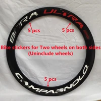 wheels decals for bora ultra 50 of rim depth 50mm vinyl road mountain bike stickers waterproof sunscreen antifade free shipping
