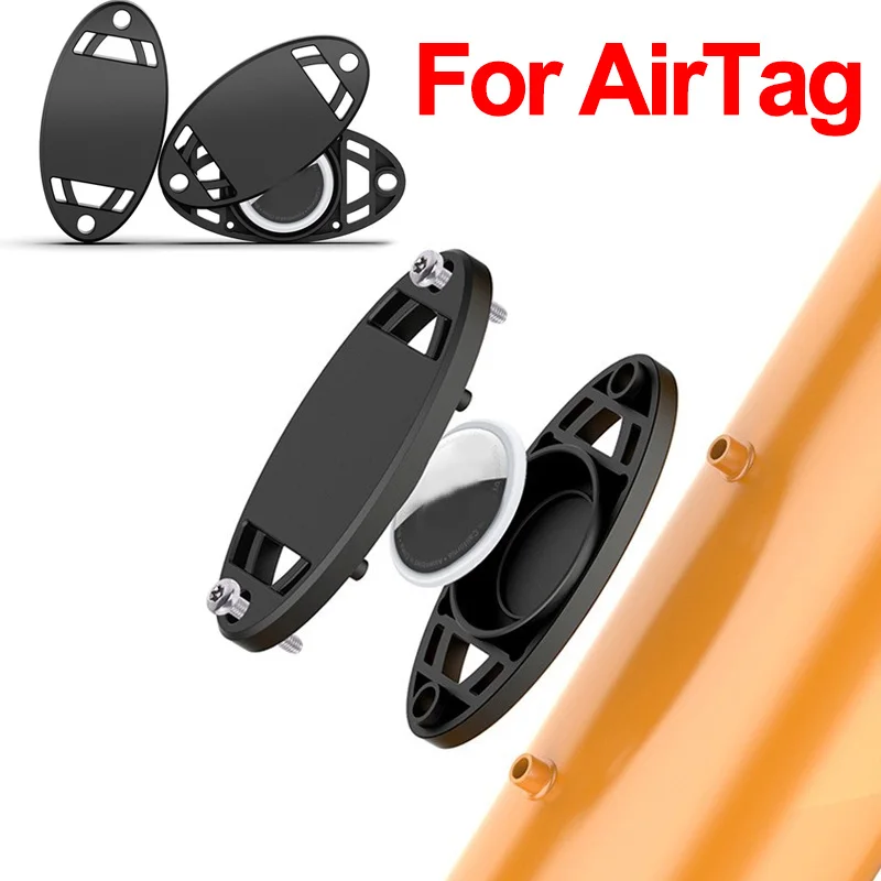 For AirTag Bike Mount Holder Universal Bike Water Bottle GPS Location Tracker Protective Case for Apple AirTags Accessories