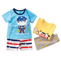 baby girl summer shorts for boys kids children clothing fashion clothes cartoon cotton baby t shirt toddler newborn pajama sets