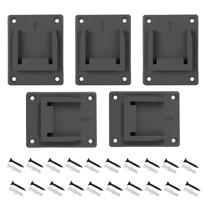 

5PCS Suitable For Makita & Sch 14.4V/18V Lithium Battery Tool Holder Fixed Base
