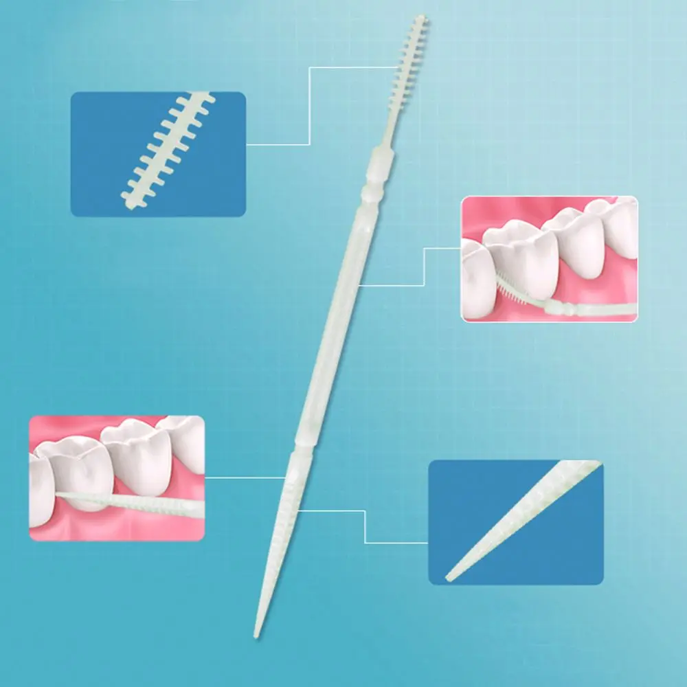 100 шт. одноразовые двухсторонние зубные нити, межзубные зубные палочки, щетка, зубная палочка, уход за зубами, зубочистка, s зубочистка