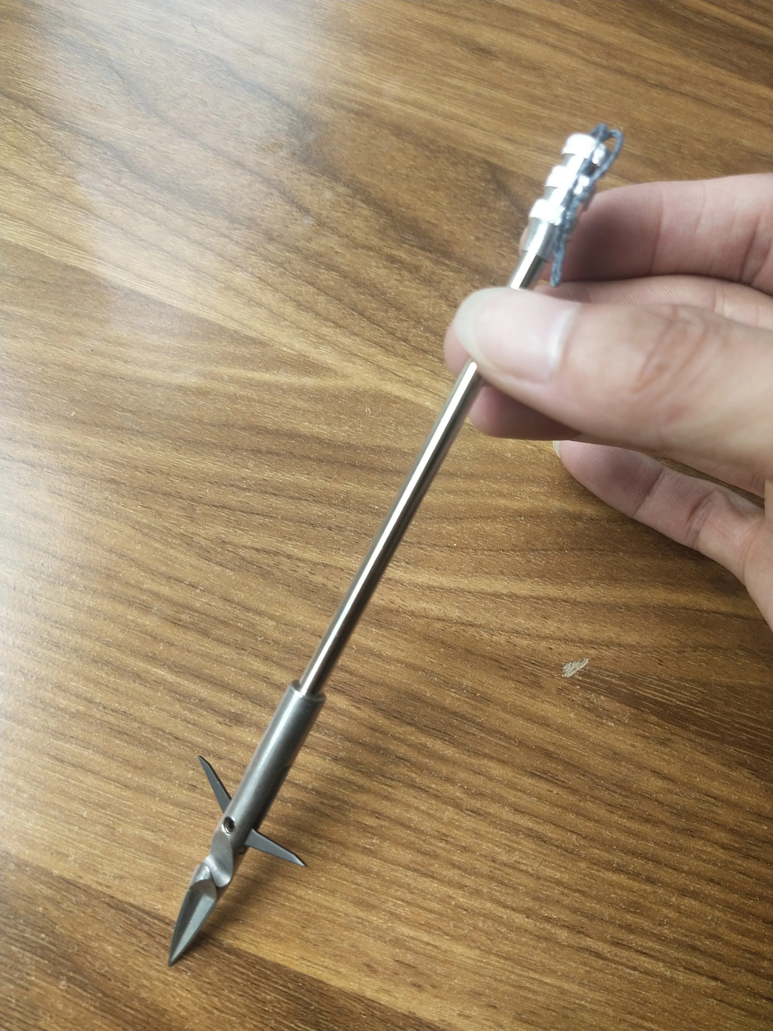 Рогатка из нержавеющей стали катапульта 155 мм Дротика рыболовная стрела набор