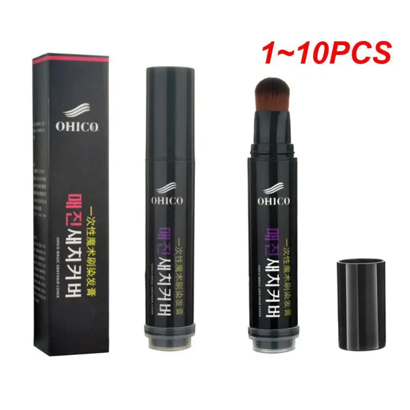 

1~10PCS Pure Plant Partial Makeup Stick Hair Dye Pen Stick Disposable Hair Dye Cream Hair Line Pen Long-Lasting Hair Dye