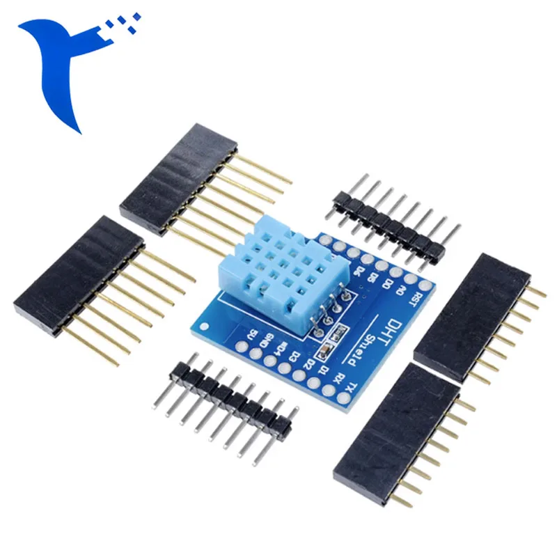 Цифровой датчик температуры и влажности DHT Pro Shield для D 1mini DHT11 Singlebus