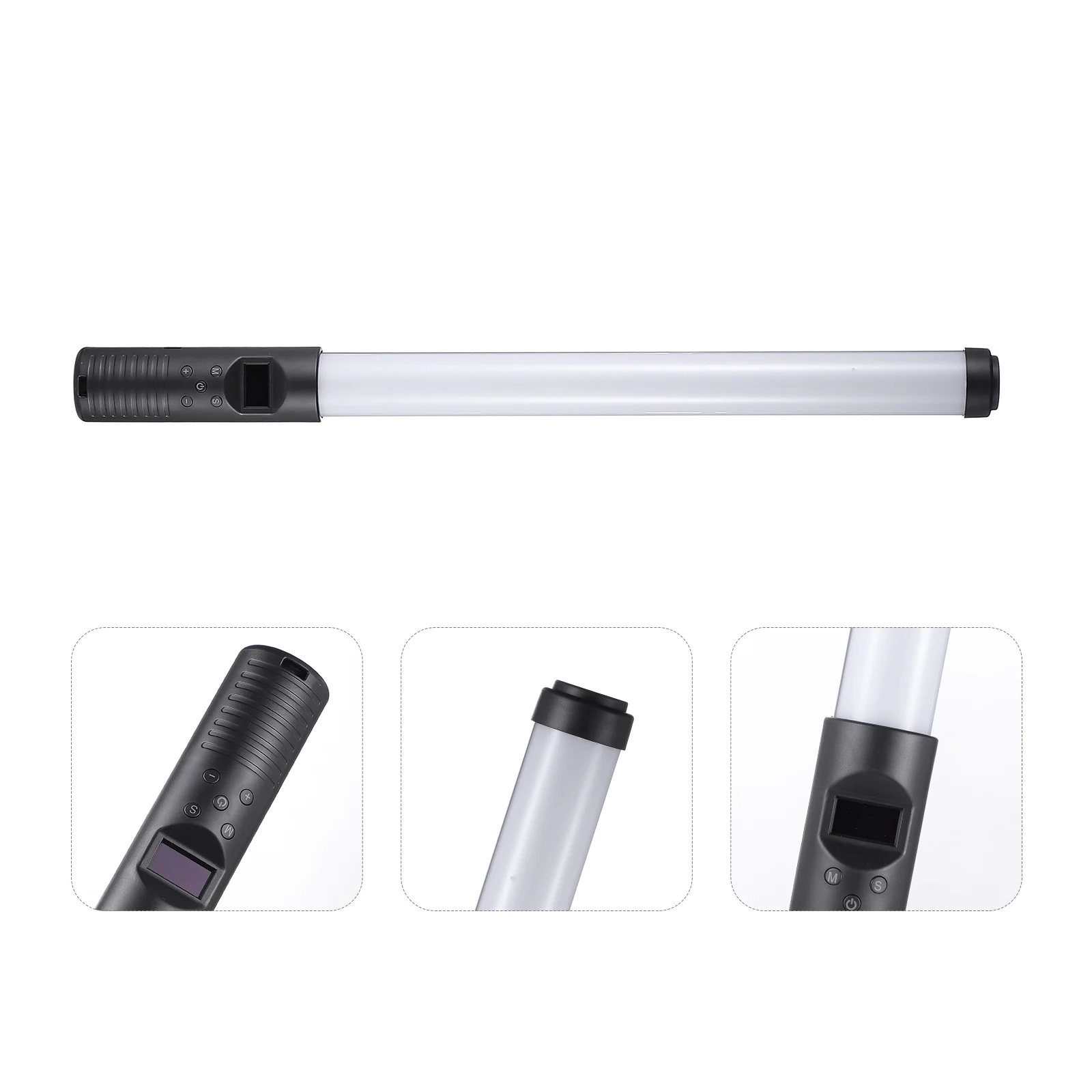 

1PC RGB 1/4 inch Screw Hole Handheld Handheld LED Video Light Photography Light Stick LED Tube