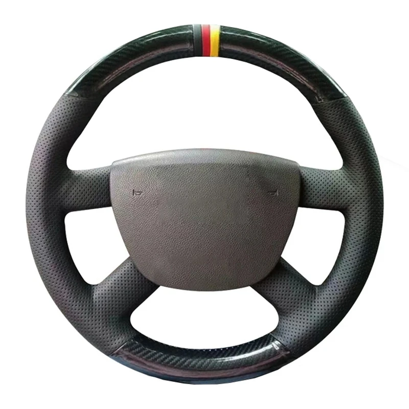 

DIY Car Steering Wheel Cover Custom Customized For Ford Kuga 2008-2011 Focus 2 2005-2011 C-MAX 2007-2010 Transit interior