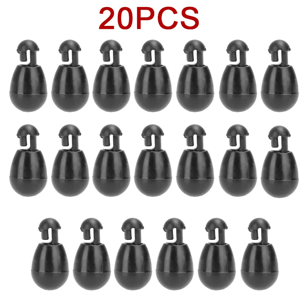 

20pcs Quick Change Beads Carp Fishing Terminal Tackle Method Feeder Match Fishing Shock Bead Connector Iscas Pesca Accessories