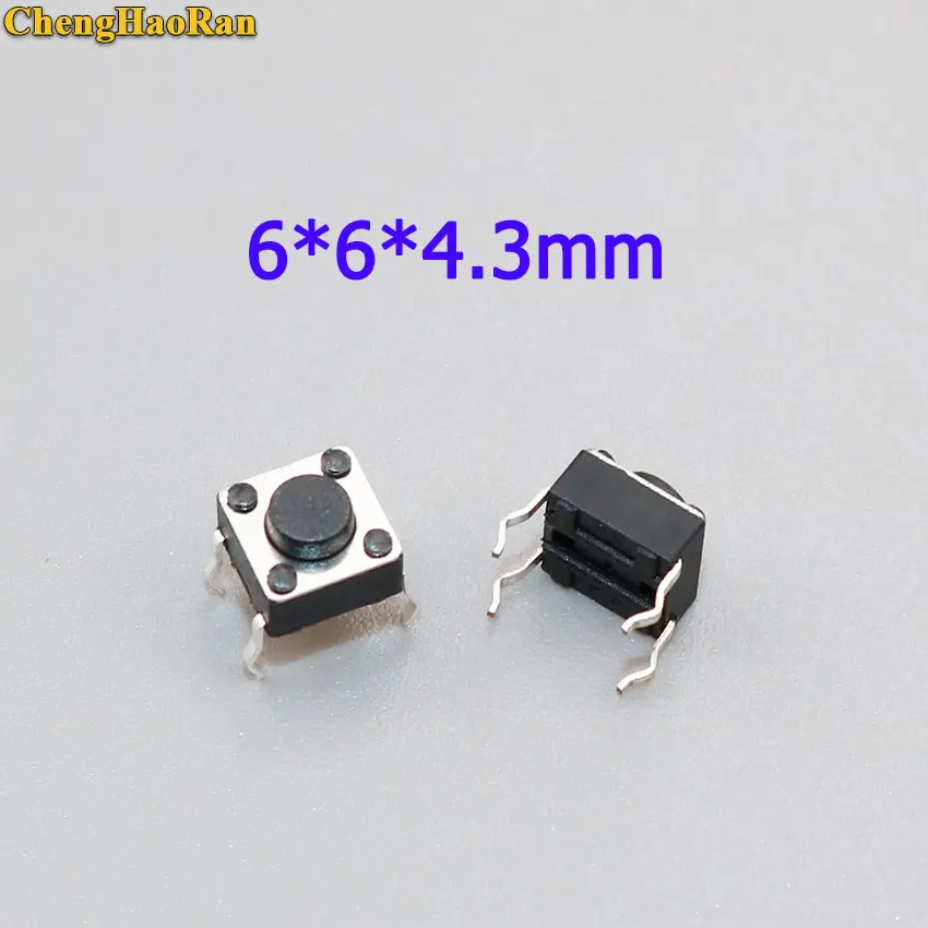 10 шт. пресс-переключатель 6X6X5/4,3/5.5/6/7/8/9/10/13 мм тактовый переключатель кнопочный переключатель 12 В 4PIN DIP микропереключатель для телевизора/игрушек/дома