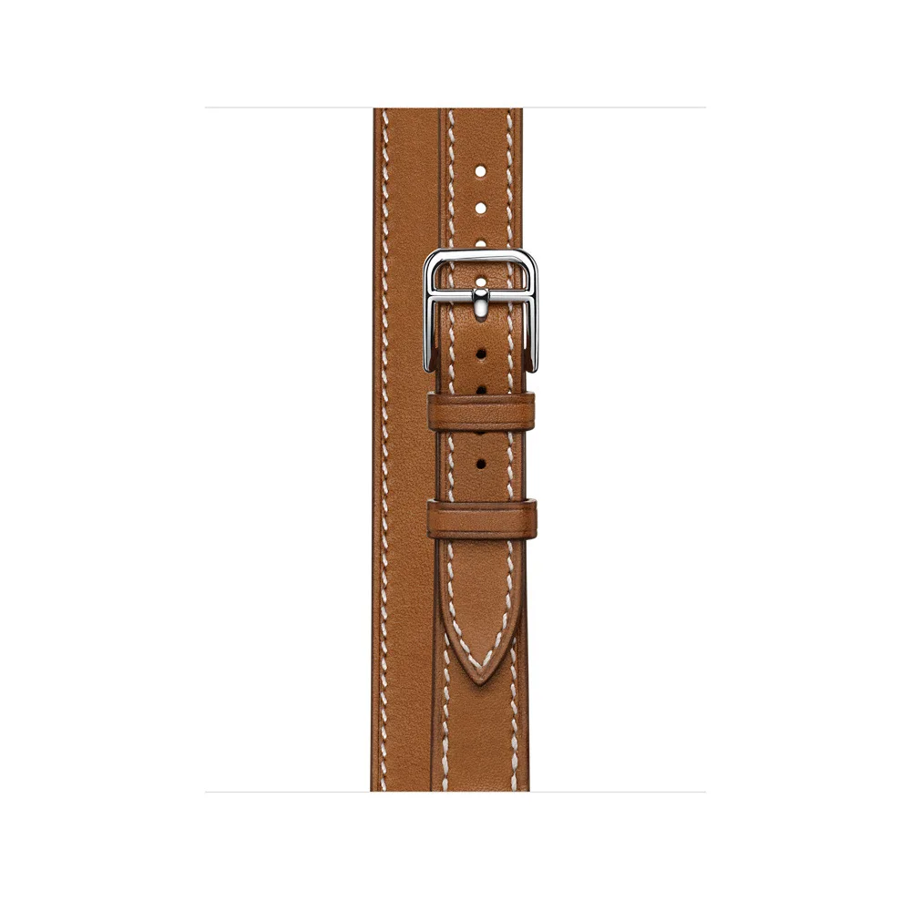Фото Ремешок Т-образный из натуральной кожи для Apple Watch Band 38 40 41 мм 42 44 45 мм №3