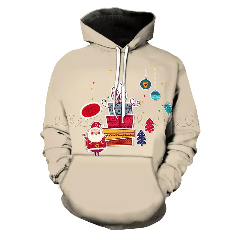 

NEW IN Y2K2 2023 Spring Autumn Men Women Fashion Brand hoodies Paint Christmas Snowman 3D Print Hip Hop Casual Hoodie hooded