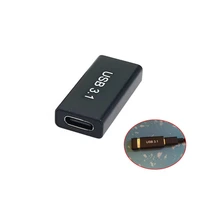 usb 3 0 coupler female to usb 3 1 type c female adapter high speed extender connection converter data adapter connector