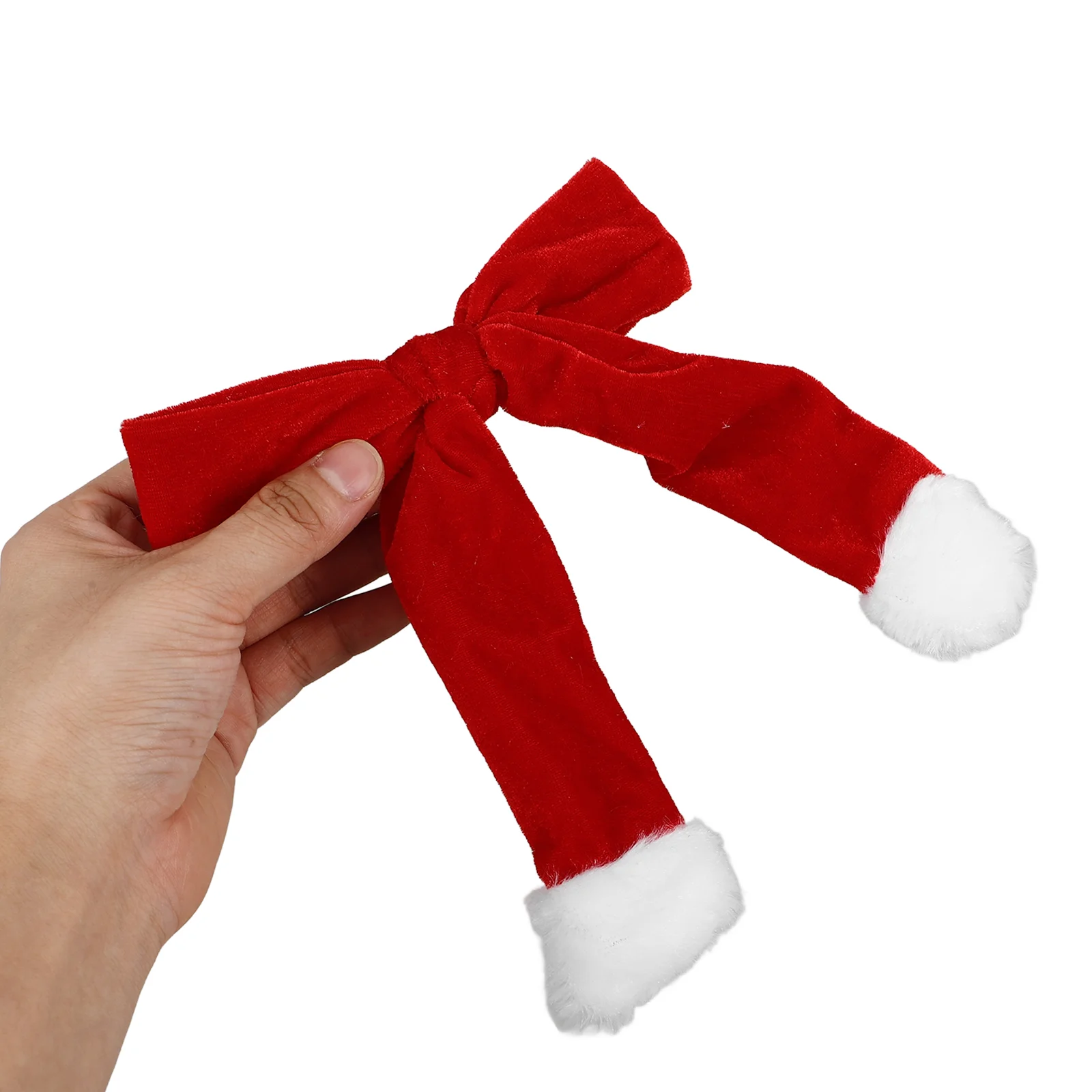 2 шт. праздничные заколки для волос рождественская золотая бархатная заколка с