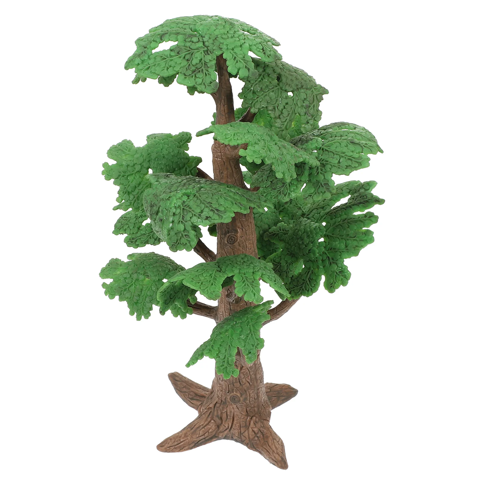 Деревья Модель Поезд Пейзаж Растение Декор Микро Садовый Орнамент Пластиковое