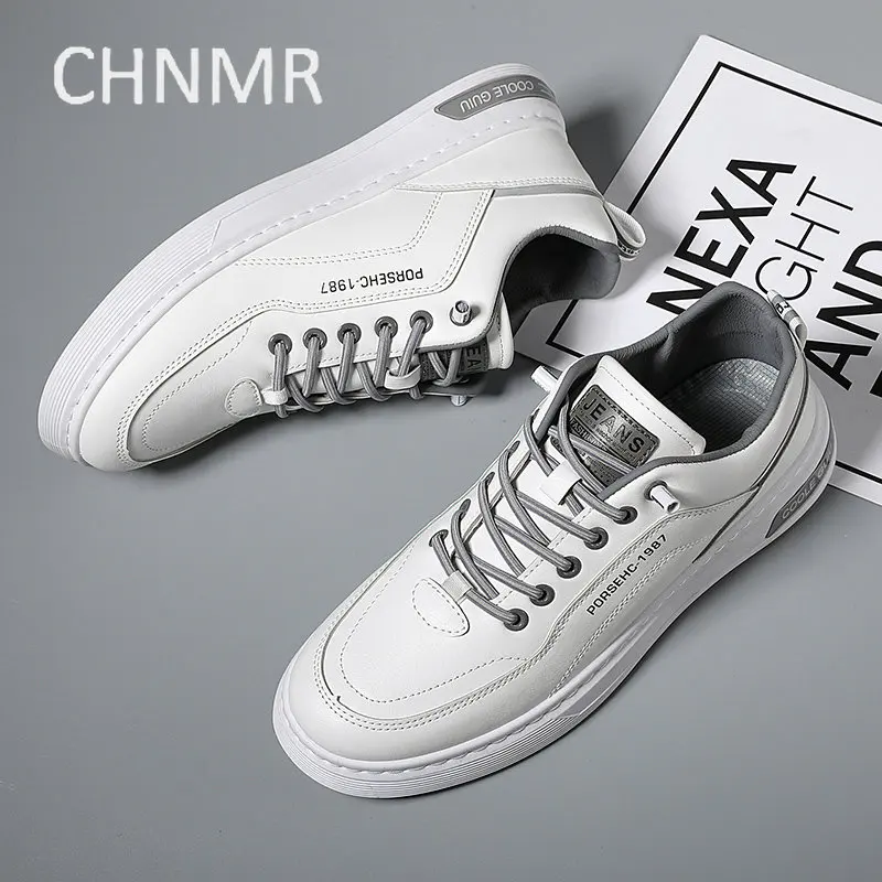 

CHNMR-S New Shoes For Men Flat Casual Comfortable Fashion Outdoor Four Seasons Trends Big Size White Shoes Selling Products
