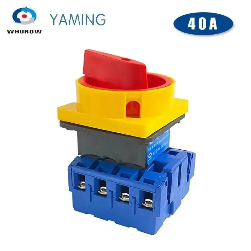 

Переключатель Yaming YMD11-40A/4P 40А 4 фазы