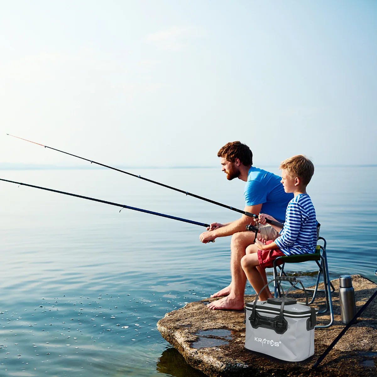 

Водонепроницаемая пляжная сумка для рыбы, 35 см